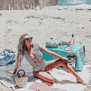 Revel Rey Santos Reversible One Piece in Paradise